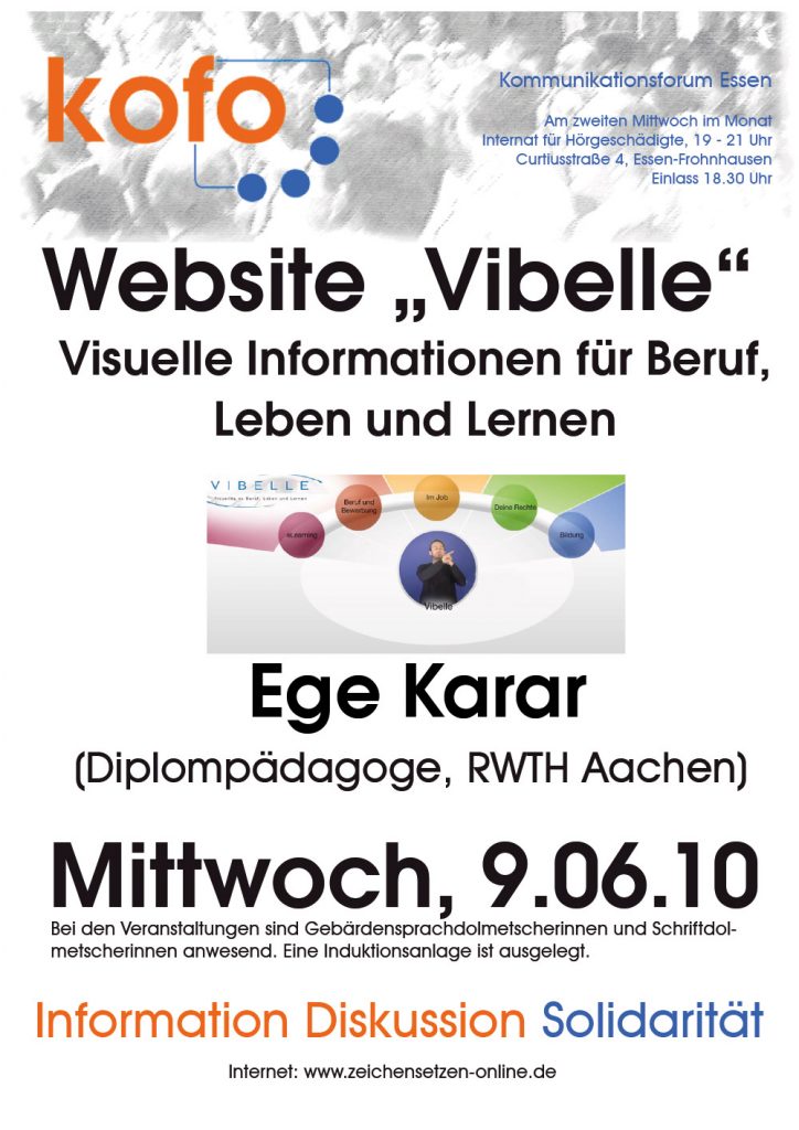 Webseite "Vibelle"