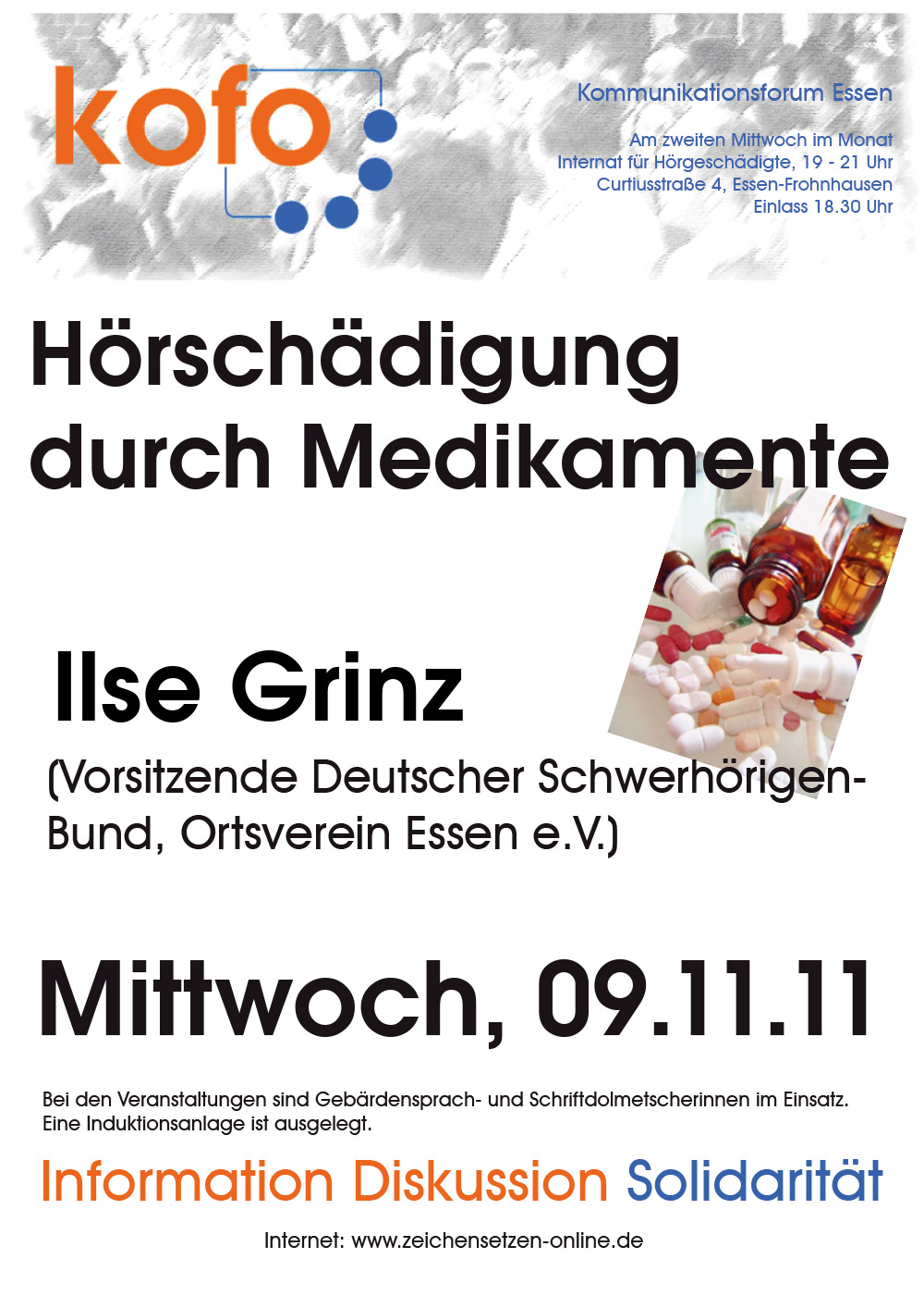 Hörschädigung durch Medikamente