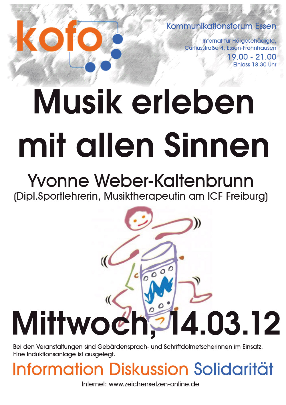 Musik erleben mit allen Sinnen