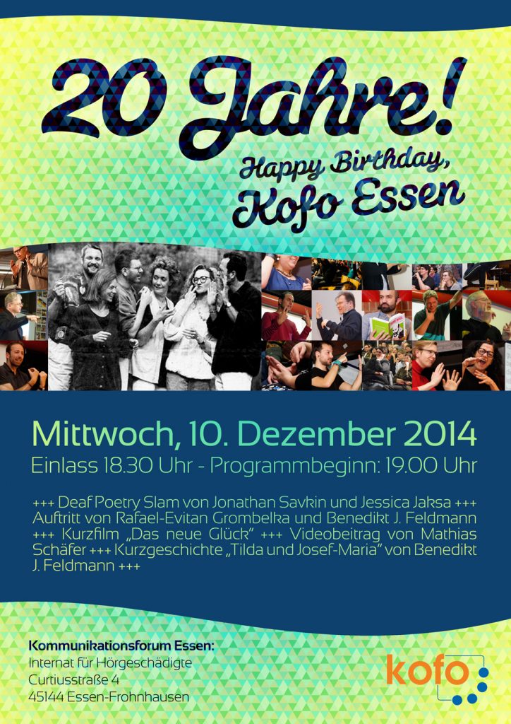 20 Jahre – Happy Birthday Kofo Essen!