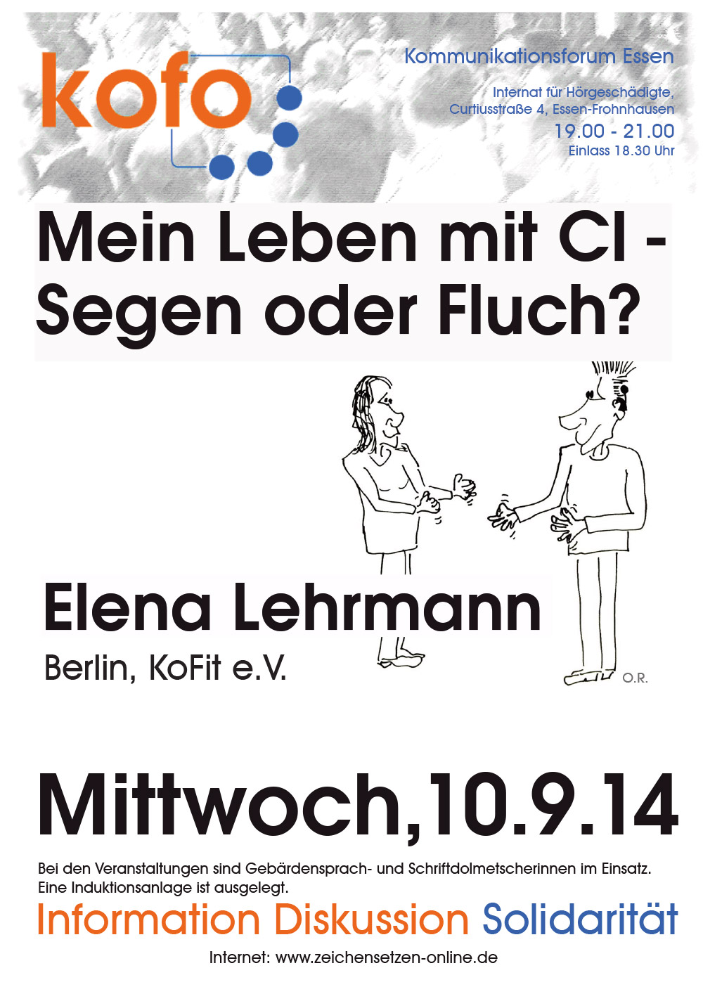 Mein Leben mit CI – Segen oder Fluch?