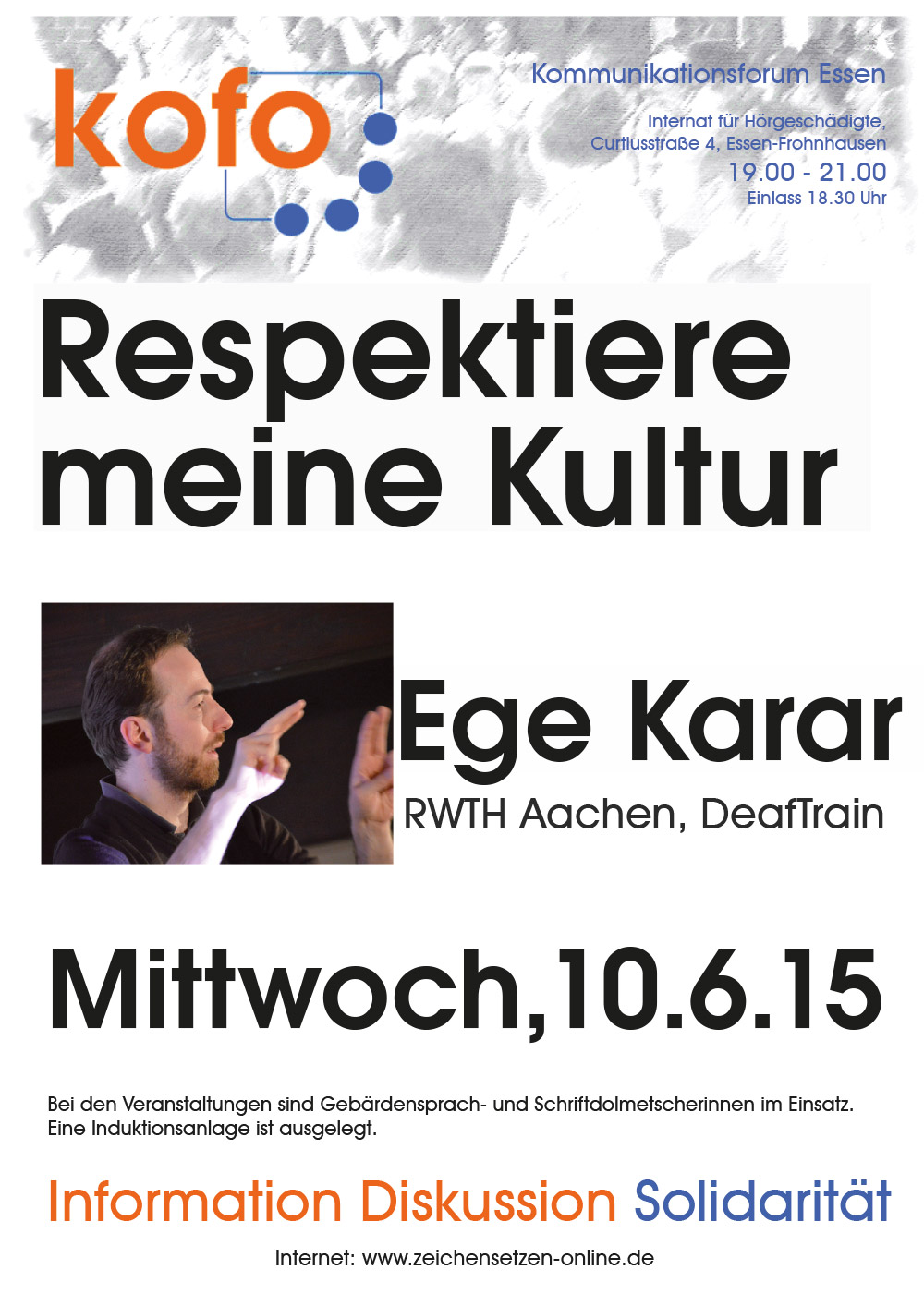 Respektiere meine Kultur