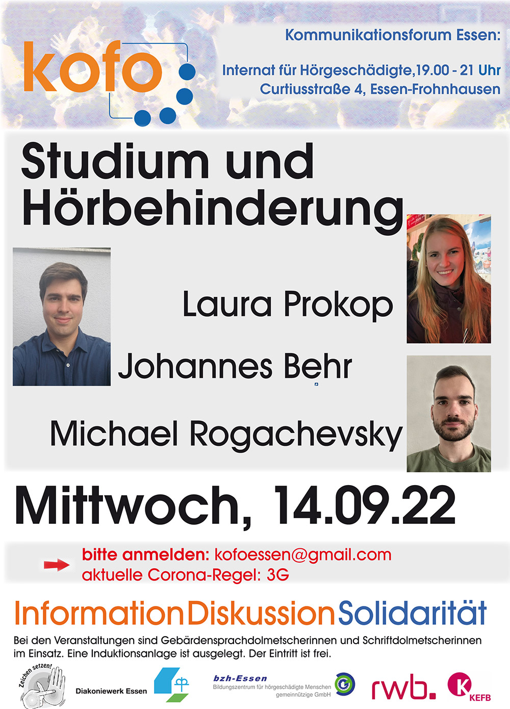 Studium und Hörbehinderung