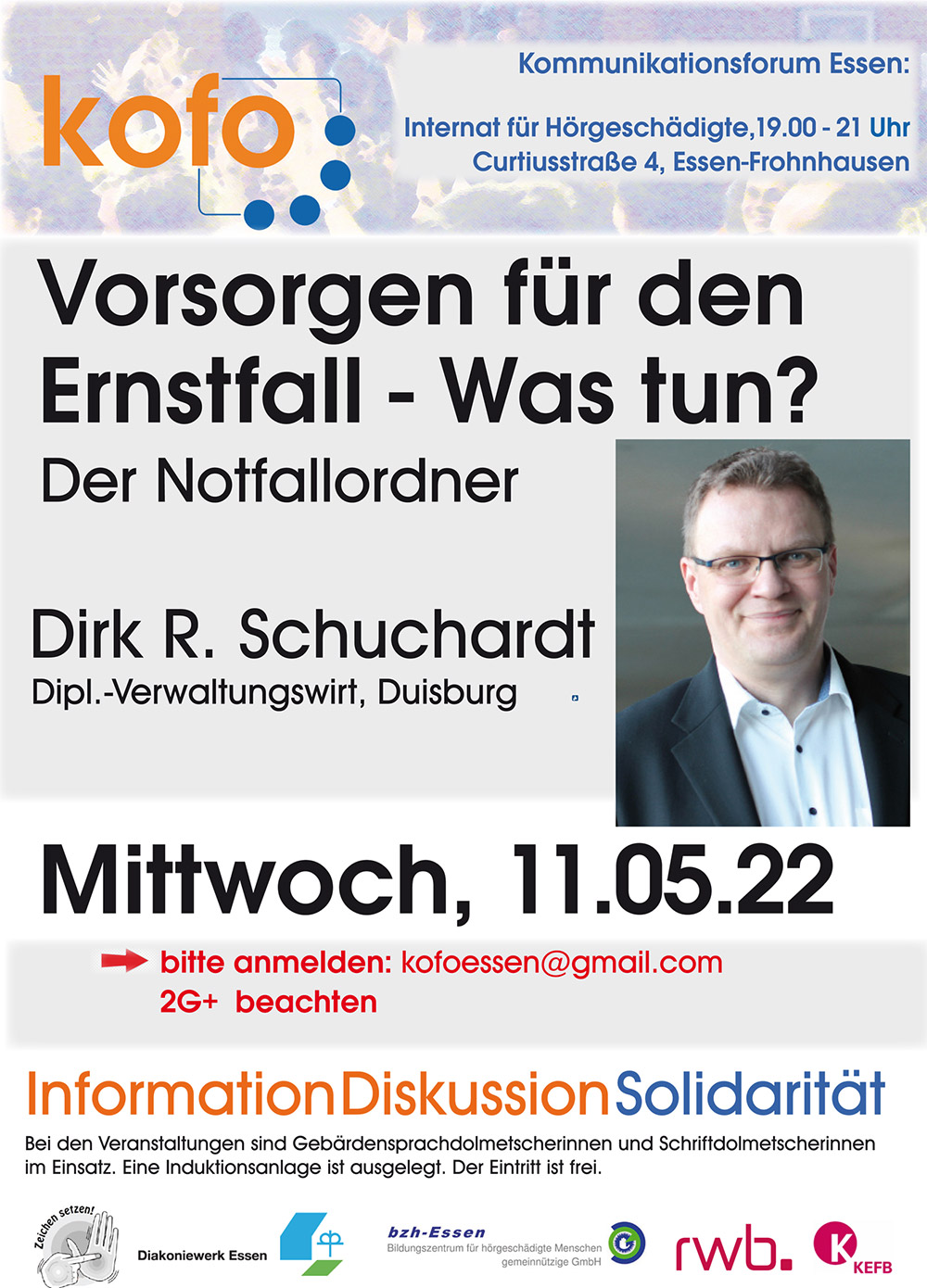 Vorsorgen für den Ernstfall – Was tun?